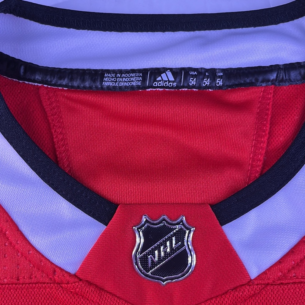 Connor Bedard Chicago Blackhawks Hockey Jersey Red White Stitched - Size XL 54 - Picture 7 of 10